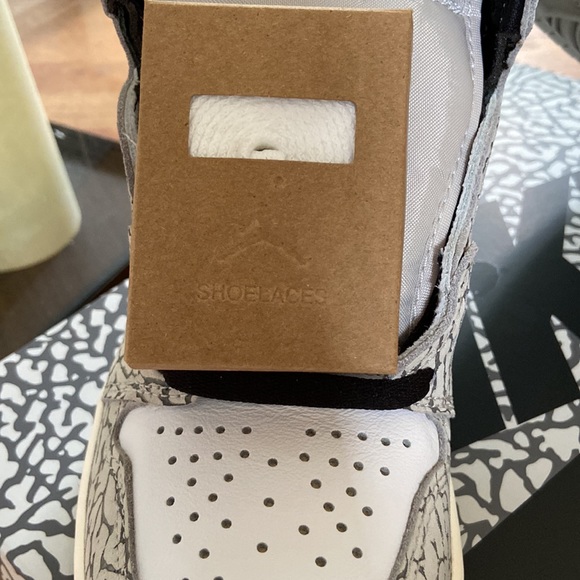 Air jordan 1 white cement - Picture 3 of 11